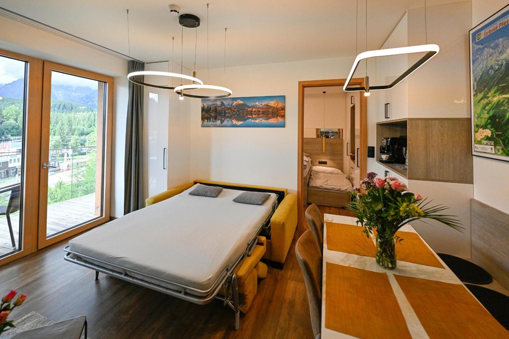 Unique View Design Apartment Štrbské Pleso Dış mekan fotoğraf