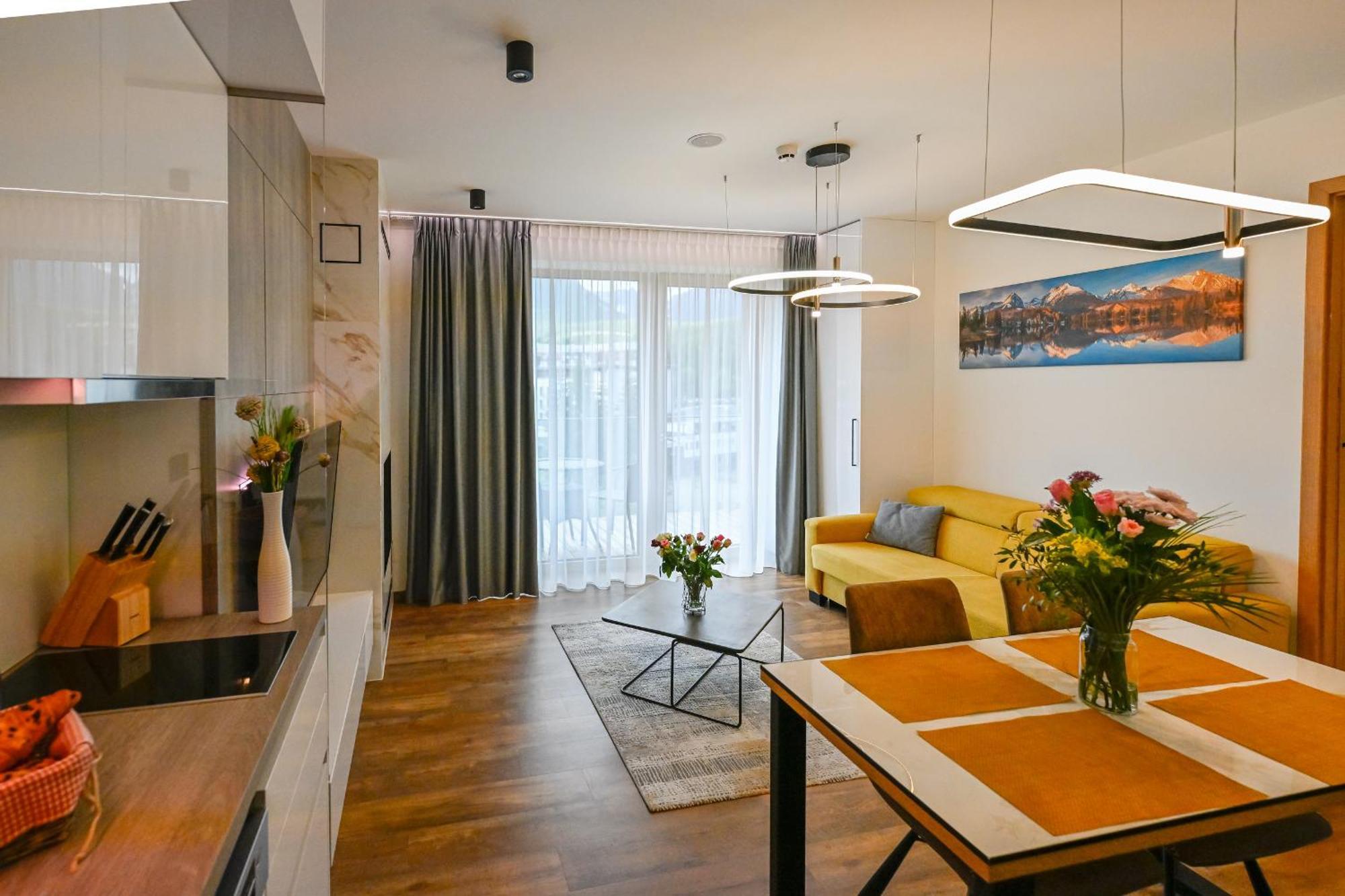 Unique View Design Apartment Štrbské Pleso Dış mekan fotoğraf